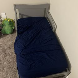 toddler bed and frame