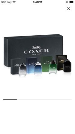 Pending Coach Men’s 4 pc Mini Fragrance Set