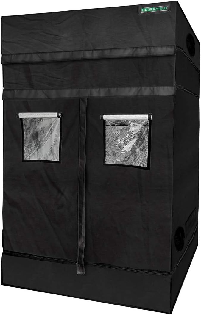 Indoor Grow Tent(4 Sizes) 1680D Mylar Floor Tray Hydroponics Growing