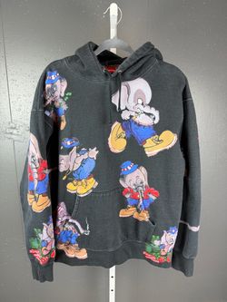 Supreme Elephant Hooded Sweatshirt Black FW22 Large Preowned