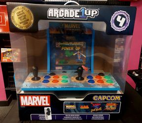 BRAND NEW SEALED Arcade1Up Marvel Super Heroes 2-Player Countercade – 4 Games