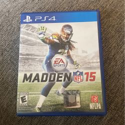 PS4 Madden NFL 15