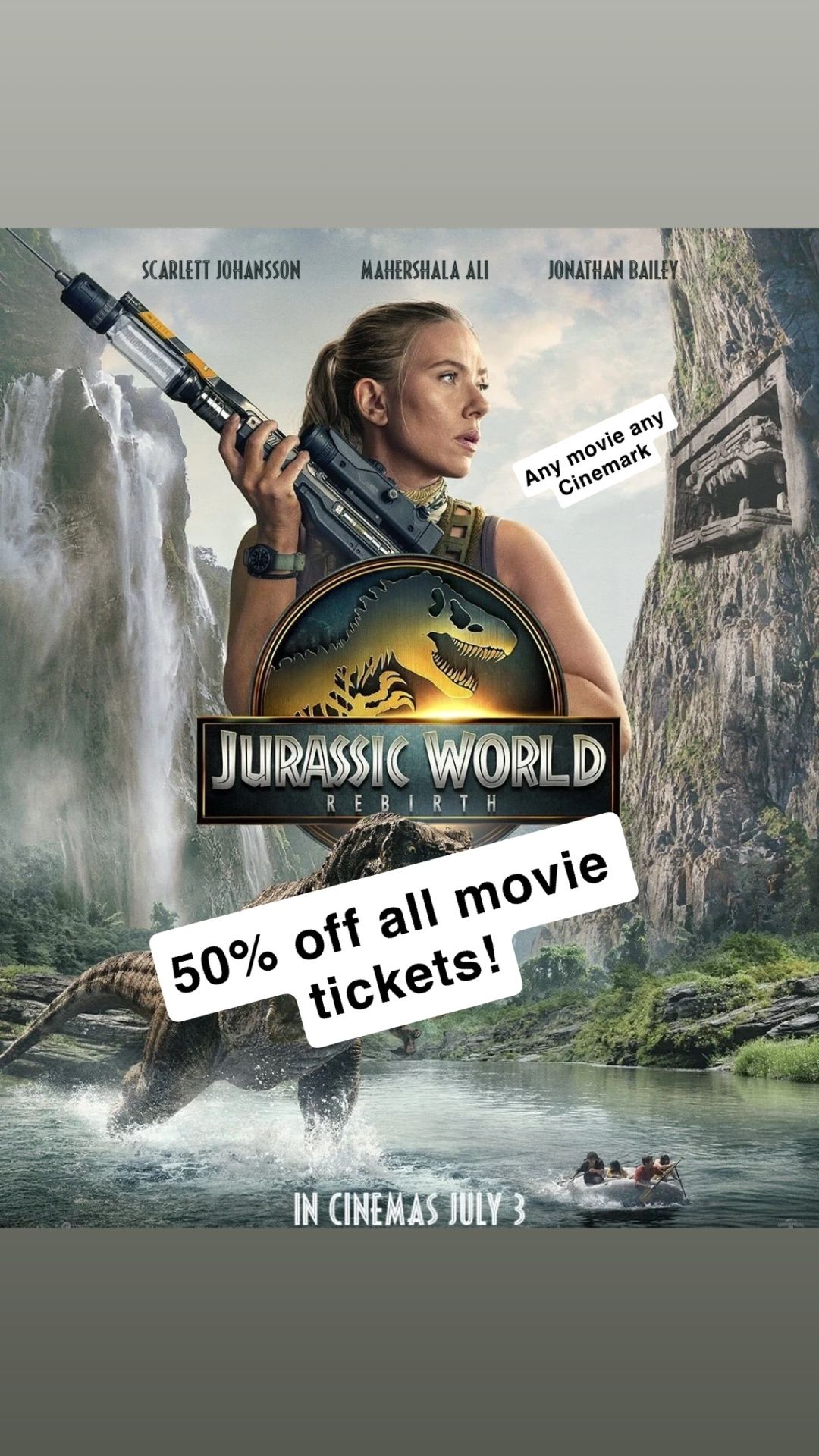 Half Off All Cinemark