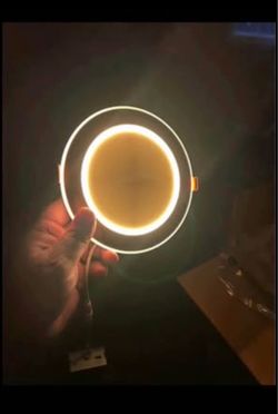 BRAND NEW   5CCT 6” INCH  CANLESS  LED RECESSED NIGHT  LIGHTS  ULTRA THIN