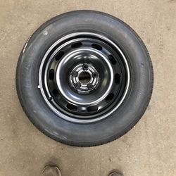 Brand New Wheel And Spare Tire For Volkswagen Beetle