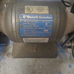 Vintage  Grinder Bench 1969