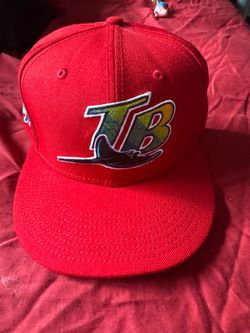 Tampa Bay Rays Inaugural Season Side Patch New Era Fitted Hat