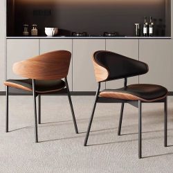 Lars Leather Dining Chairs (Set of 4)