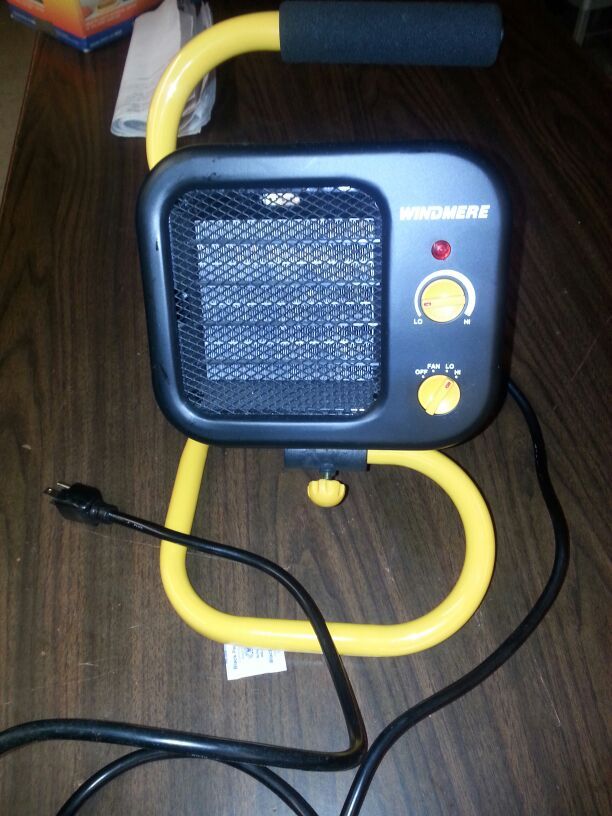 1500 btu windmere space heater with fan