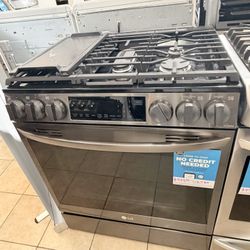 LG SLIDE IN OVEN FINANCING AVAILABLE