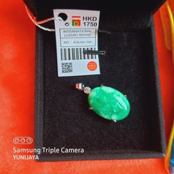 Jade Pendant Style Fortune Luck 