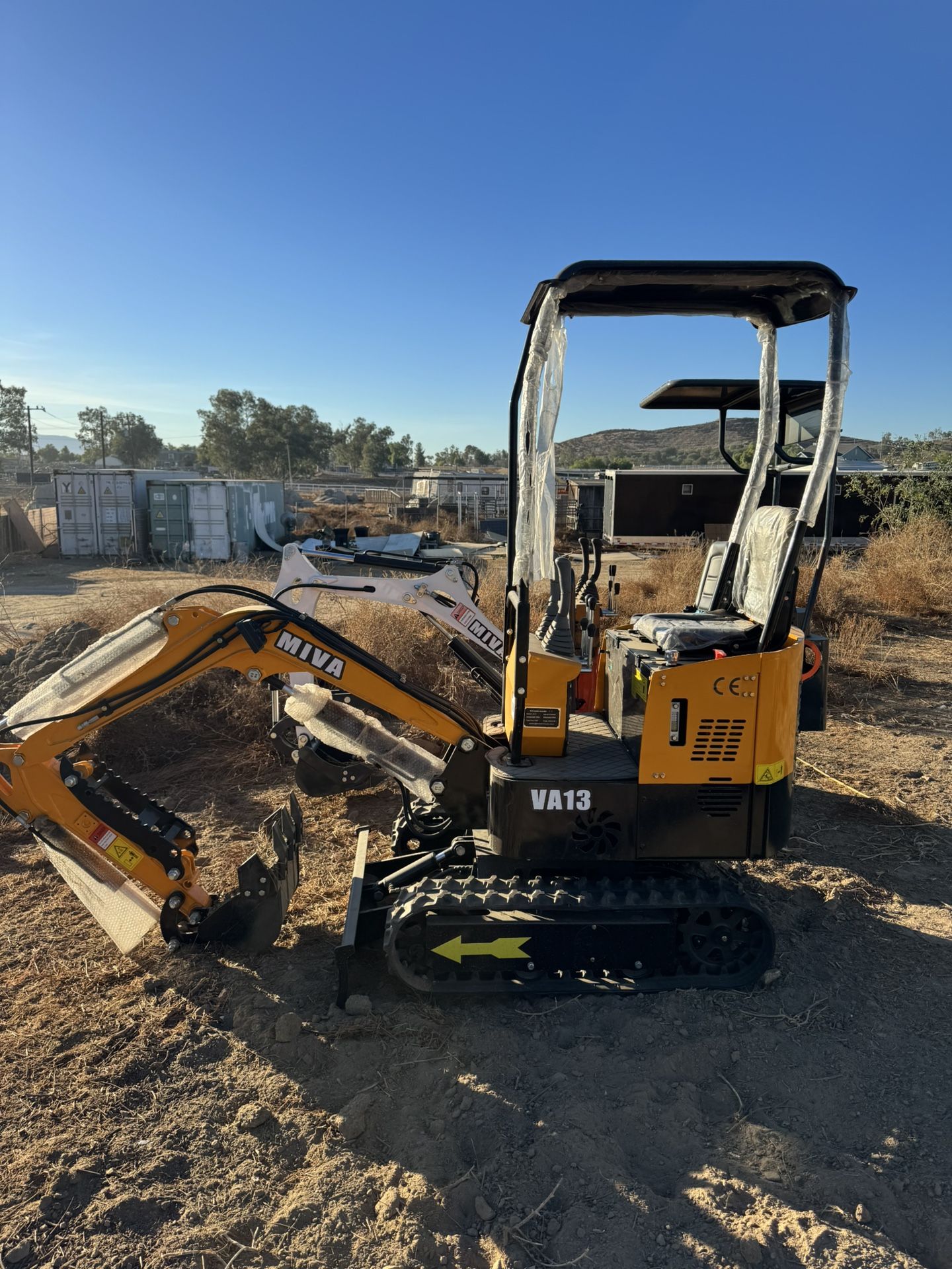 Mini Excavator - Miva 13 Brand New 