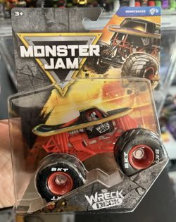 Monster Jam Tech Deck Wreck Deck Series 45 1:64 Monsterized Spin Master New 2026