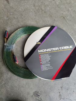 Speaker Cable Pair 20ft Monster