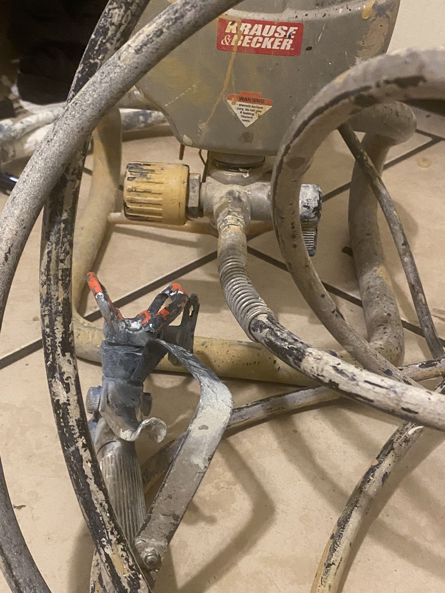 KRAUSE & BECKER AIRLESS PAINT SPRAYER for Sale in Phoenix, AZ OfferUp