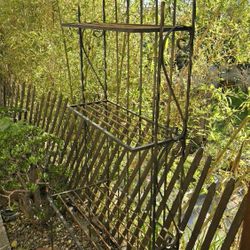 Wrought Iron Garden Stand