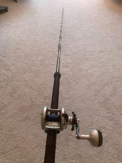 Accurate Tern 500 with Californian jig stick rod