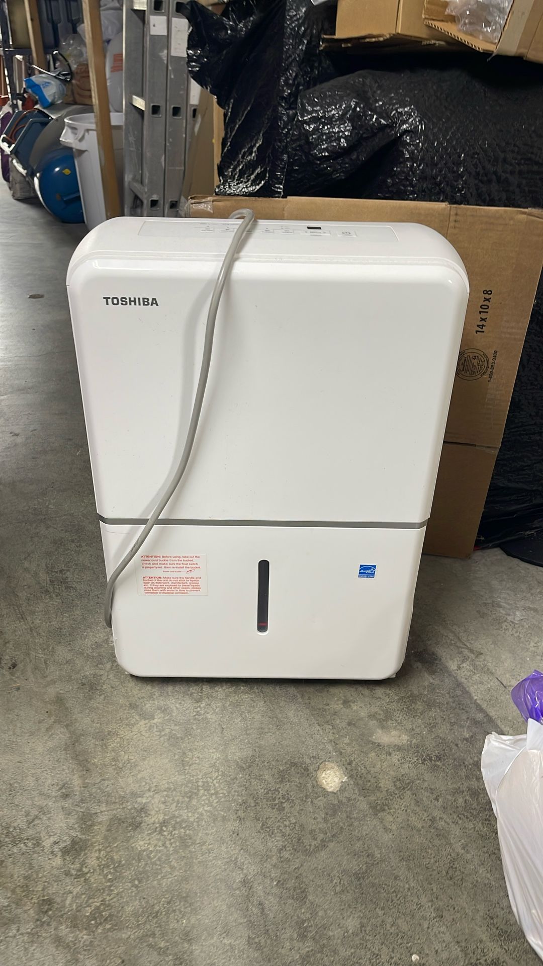 Toshiba Dehumidifier