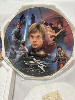 Star Wars Hamilton Collection Plates