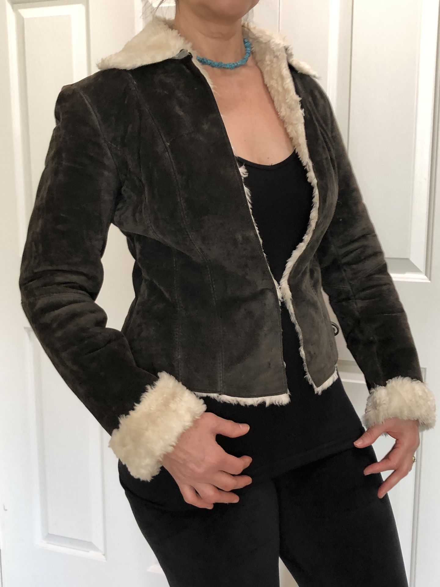 Suede Jacket Size M