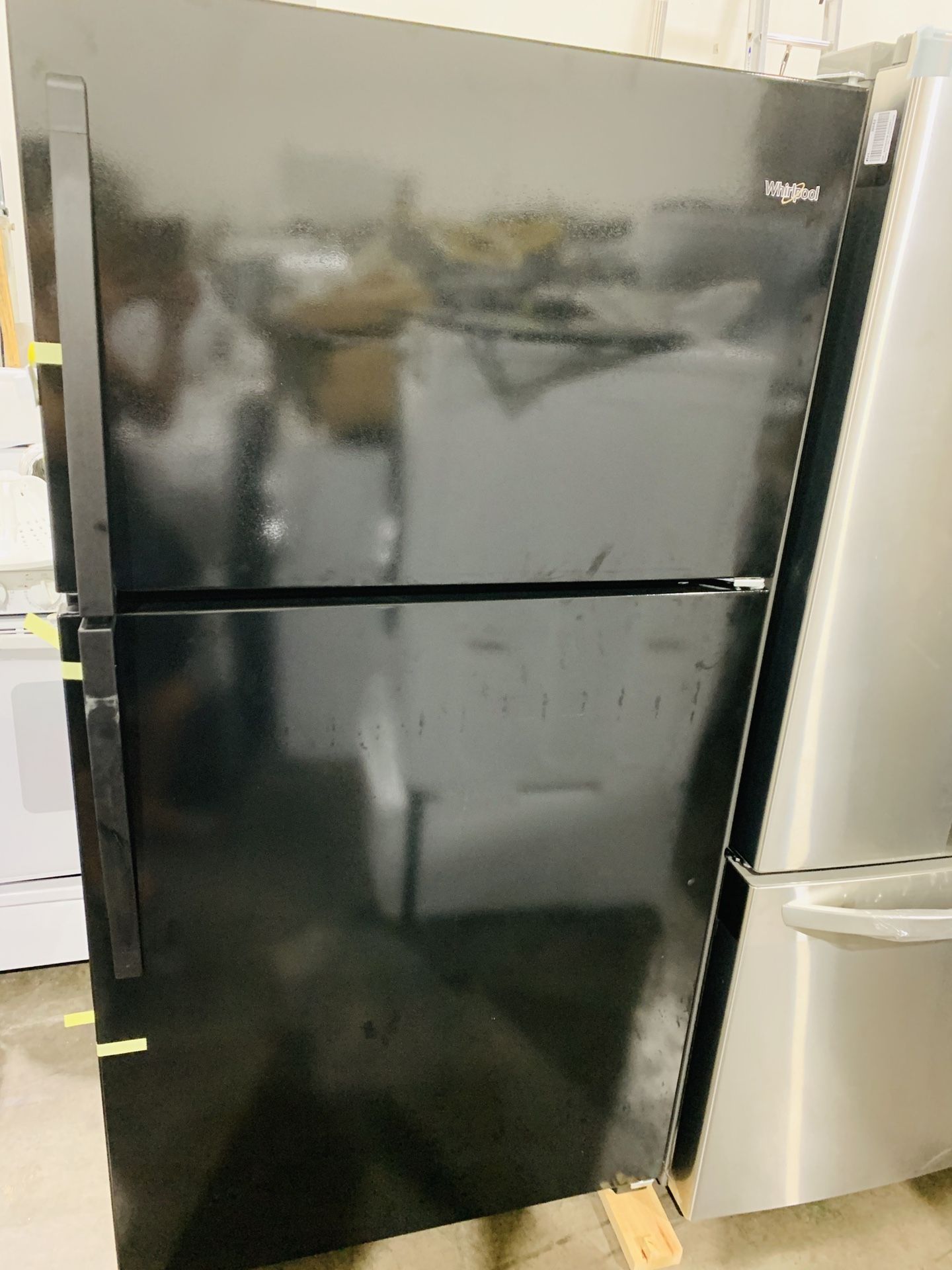 Refrigerator black whirlpool