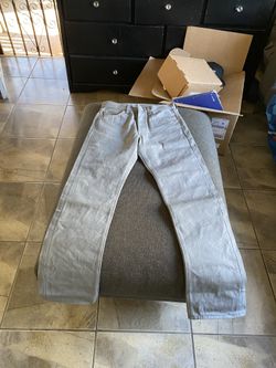 501 Jeans Gray 33w/32L
