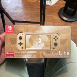 Nintendo Switch Lite Hyrule Edition *New In Box*