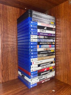 A Stack Of Rare And Amazing Video Games PlayStation PS4 PS5