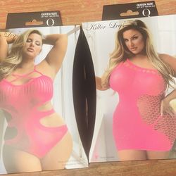 Lingerie Queen Size. Pink Color And Super Sexy