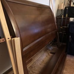Queen Bed Frame And Bed 