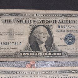 1 Dollar Silver Certificate 