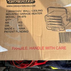 New Garage Wall Heater