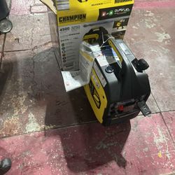 Generador champion4500 watts starting like new $620 firm
