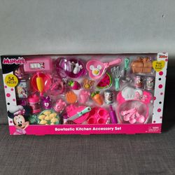 Minnie Mouse Play Kitchen Food New 