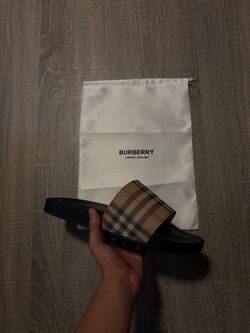 Burberry slides  size 8.5 and 9.5