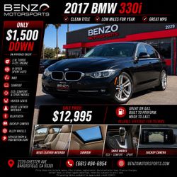 2017 BMW 330i