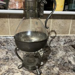 Vintage Coffee/Tea Pot with lid and stand