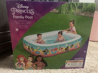 Disney Princess 6ft Inflatable Kiddie Pool Baby Pool