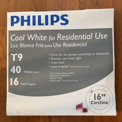 Philips T9 Circline Bulb 40W Cool White 16" 3(contact info removed)57 01-3
