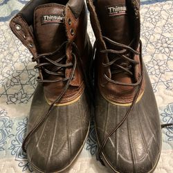 Men’s insulate rubber Rain boots Sz. 12