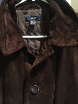J. Crew All Suede Leather Jacket Size XL