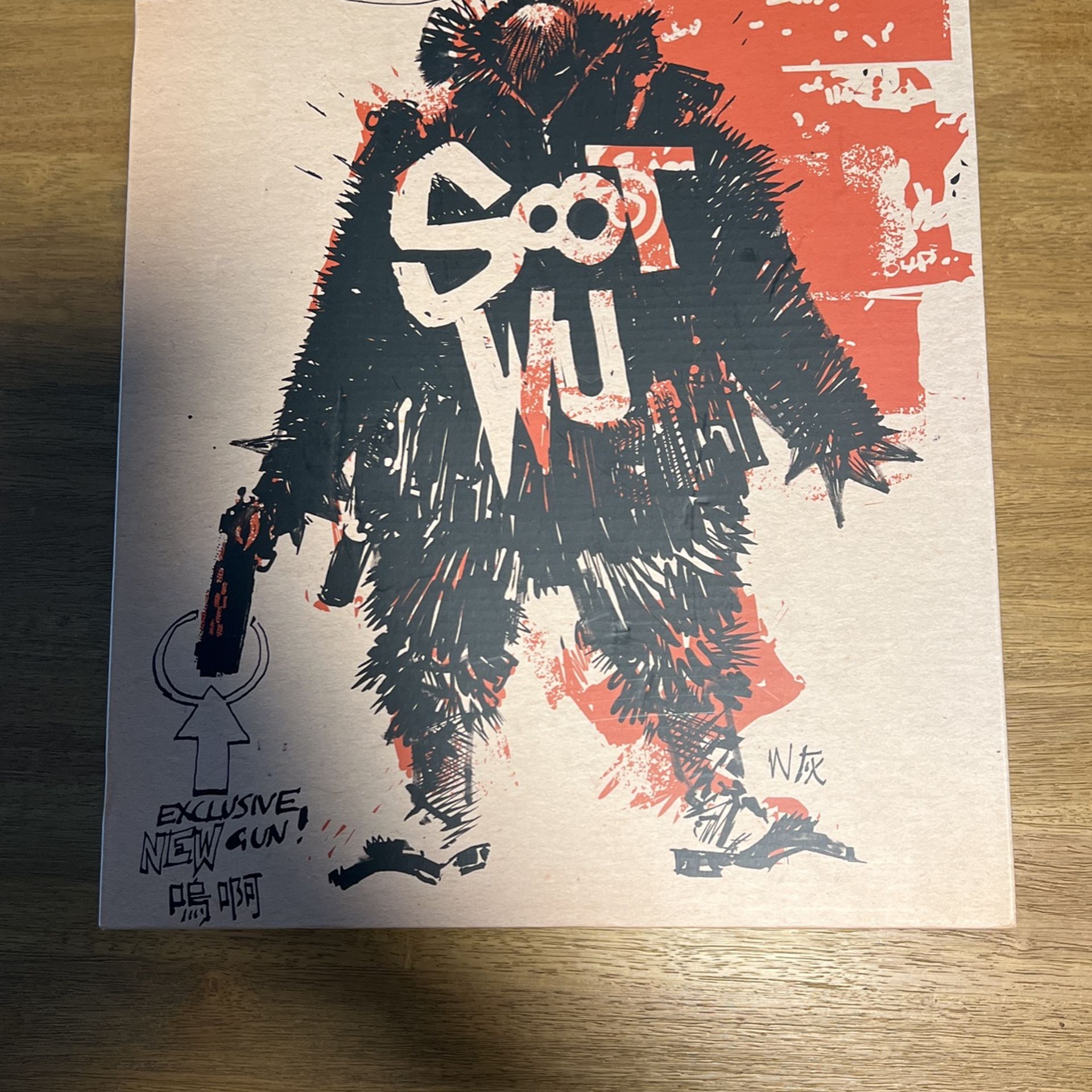 ThreeA 3A Adventure Kartel Soot Panda Ashley Wood