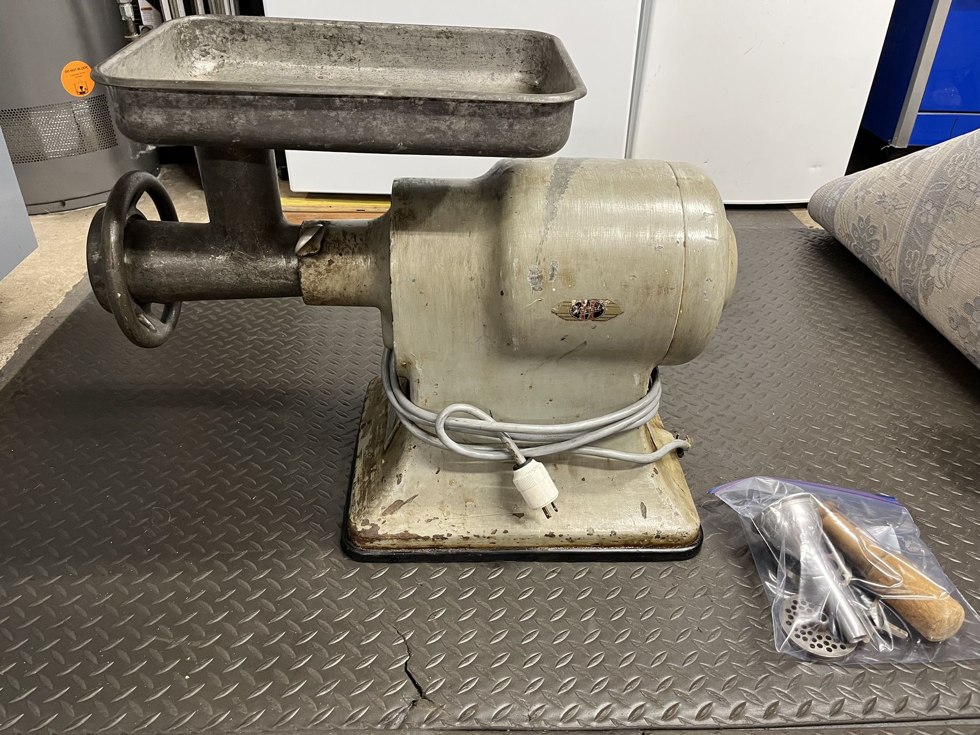 Vintage Hobart Meat Grinder