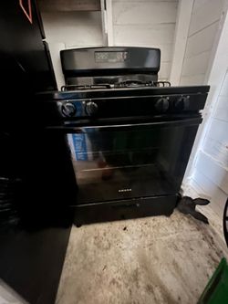 Refrigerator and stove