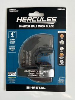 Hercules 4" Bi-Metal Half Moon Oscillating Blade