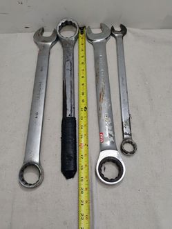 Extra large wrenches 1, 1 1l2 and 2 inch