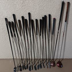 17 Adult Golf Clubs 