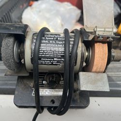 Variable Speed Mini Bench Grinder