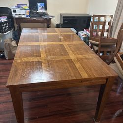 Dining  Room Table Set with 6 Chairs