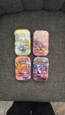 Pokemon 30th anniversary mini tins